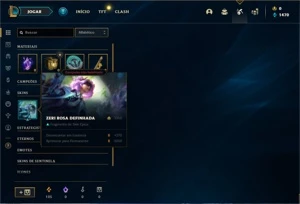 Conta prata 2  com 23 Champs e 5 Skins - League of Legends LOL