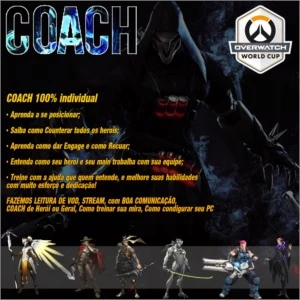 Overwatch Elo Boost / Elo Job / Coach [do Bronze Ao Mestre] - Blizzard