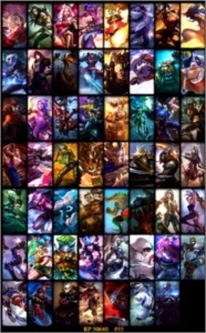 CONTA  PLATINA 5 - League of Legends LOL