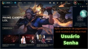 Conta Unranked - League of Legends LOL