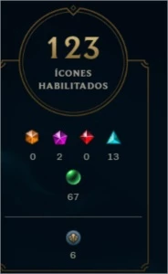 Conta gold 4 - League of Legends LOL
