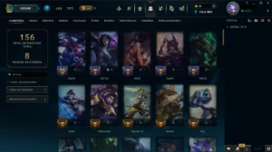 Conta League of Legends com Kai'sa Guardiã Estelar LOL