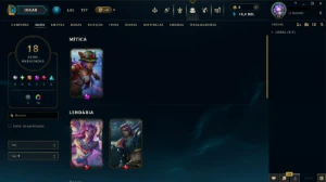 Conta League of Legends com Kai'sa Guardiã Estelar LOL