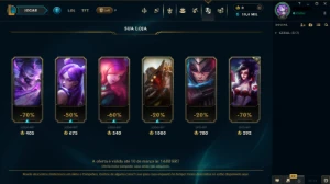 Conta League of Legends com Kai'sa Guardiã Estelar LOL