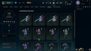 Conta League of Legends com Kai'sa Guardiã Estelar LOL