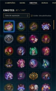 Conta Platina 4 League of Legends com todos os campeões LOL