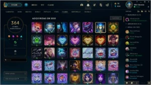 Conta Riot LOL+VALORANT 350+ skins - League of Legends