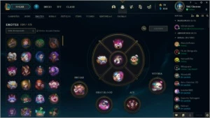 Conta Riot LOL+VALORANT 350+ skins - League of Legends