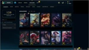 Conta Gold - League of Legends LOL