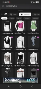 Conta feminino de imvu