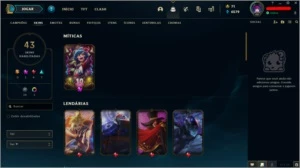 Conta League of Legends + Valorant LOL