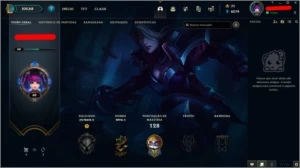 Conta League of Legends + Valorant LOL