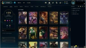 Conta LOL 129 skin 2 vitoriosas Prata 1 - League of Legends