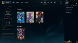 Conta LOL 129 skin 2 vitoriosas Prata 1 - League of Legends