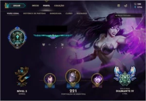 Conta LoL D4 - Todas as vitoriosas a partir da season 3 - League of Legends