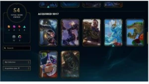 Conta LoL D4 - Todas as vitoriosas a partir da season 3 - League of Legends