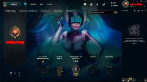 DJ SONA + CONTA UNRANKED - League of Legends LOL