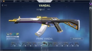 CONTA COM FACA DO DRAGÃO E VANDAL PRIME + PASSE ATUAL - Valorant
