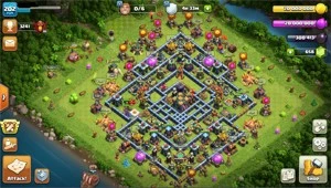 CV 14 SEMI FULL COM VÁRIOS ITENS - Clash of Clans