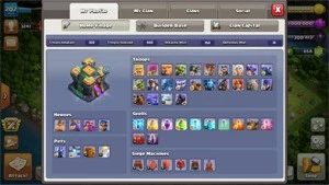 CV 14 SEMI FULL COM VÁRIOS ITENS - Clash of Clans