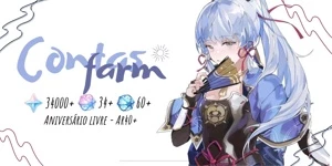 Contas Farm Genshin Impact