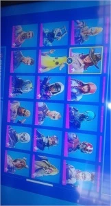 Conta Fortnite 79 skins