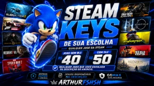 Key Steam De Qualquer Jogo Da Descrição Cliente Escolhe - Outros