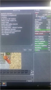 Sell Paladin 165 + Knight 103 + Knight 104 + Sorcerer 15 - Tibia