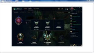 Combo de 2 contas LoL Diamante 2 e Platina 5 - League of Legends