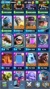 conta clash Royale nvl 11 +4000 troféus 337 gemas