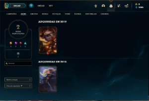 Conta ferro 1 com 26 Champs e 2 Skins - League of Legends LOL