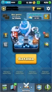 CONTA CLASH ROYALE NV 7 COM 2 LENDÁRIAS