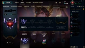 Conta diamante4 otimo pra smurfar ! - League of Legends LOL