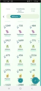 Conta Pokémon go level 34