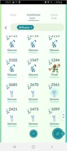 Conta Pokémon go level 34