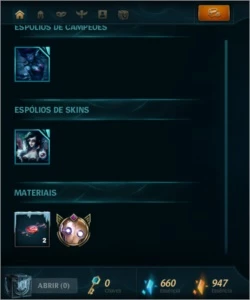 CONTA LEAGUE OF LEGENDS BR- 9 SKINS - 50 CHAMPS - UNRANKED LOL
