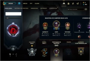 Conta prata 1 com 100 champs e 47 skins ( MONO JG ) - League of Legends LOL