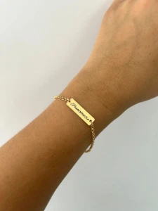 Pulseira com Nome Personalizada para Presente