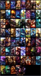 Conta Diamante 2 | Todos os Champs |61 skins | 164 ícones - League of Legends LOL