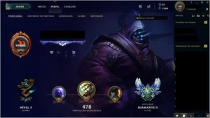 Conta Diamante 2 | Todos os Champs |61 skins | 164 ícones - League of Legends LOL
