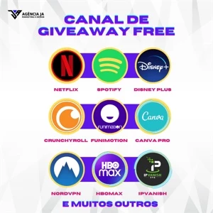 Grupo de contas de streaming de graça - Assinaturas e Premium