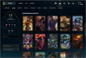 CONTA DE LOL GOLD / LEVEL 113 VÁRIAS SKINS BOAS - League of Legends