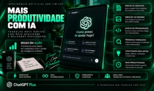 ChatGPT Plus 5.6 | GPT-5.6 | Chat GPT Premium | IA Pro |30D - Inteligência Artificial