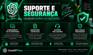 ChatGPT Plus 5.6 | GPT-5.6 | Chat GPT Premium | IA Pro |30D - Inteligência Artificial