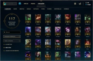 CONTA EM MD10 - PRATA IV, NIVEL 68 - 8/10 IN MD10 - League of Legends LOL