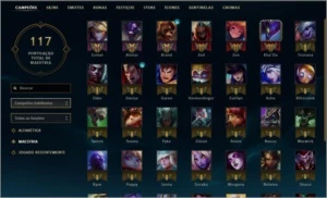 CONTA EM MD10 - PRATA IV, NIVEL 68 - 8/10 IN MD10 - League of Legends LOL