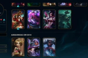 Conta Lol Bronze, 40 Skins, 1 Ultimate, Mitica, Lendaria - League of Legends