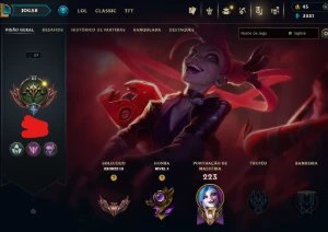 Conta Lol Bronze, 40 Skins, 1 Ultimate, Mitica, Lendaria - League of Legends