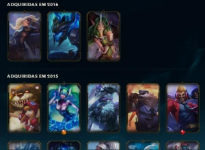 Conta Lol Bronze, 40 Skins, 1 Ultimate, Mitica, Lendaria - League of Legends