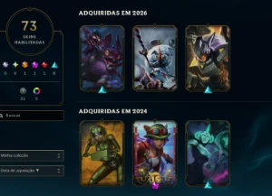 Conta Lol Bronze, 40 Skins, 1 Ultimate, Mitica, Lendaria - League of Legends